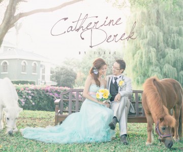 令人羨慕的婚禮 Catherine & Derek BY ISAAC